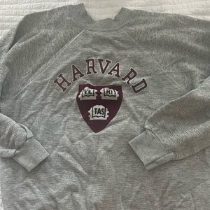 Authentic Harvard Sweatshirt made in USA 1990’s Vintage Crewneck